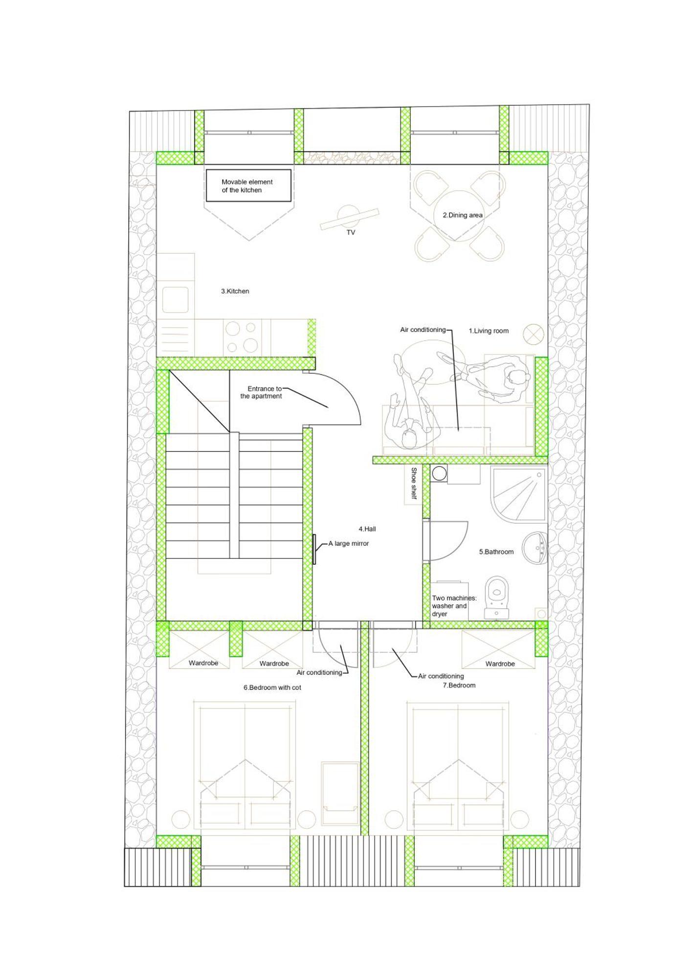 Downtown Apartment Cetinje Eksteriør bilde